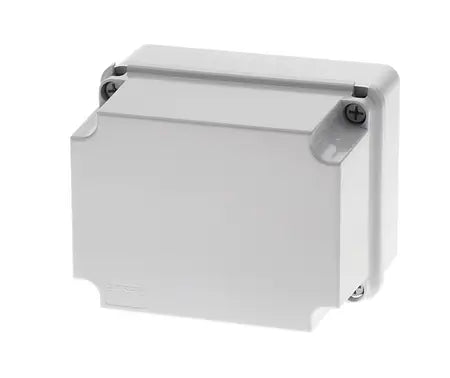 Enclosure with grey lid