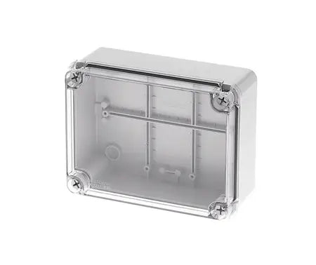 Enclosure with transparent lid