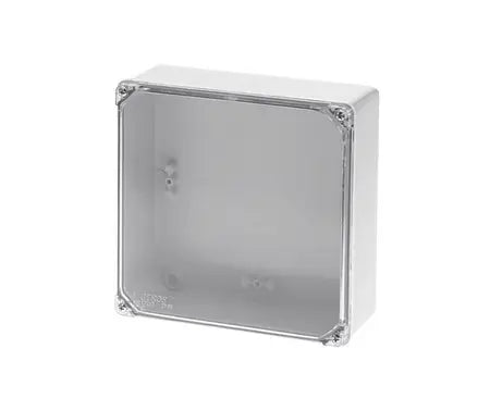 Enclosure with transparent lid