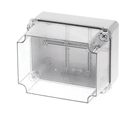 Enclosure with transparent lid