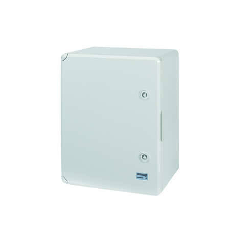 Enclosure with grey lid