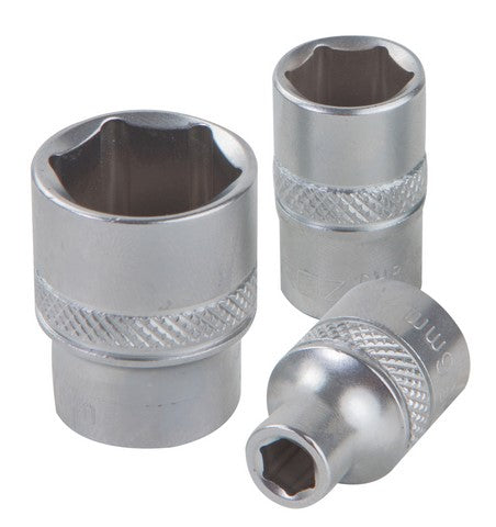 Socket Hex Groz 1/2"  Dr 24Mm Crv