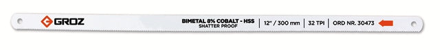 Blade Groz Hacksaw Bi-Met Cobalt 32T P100