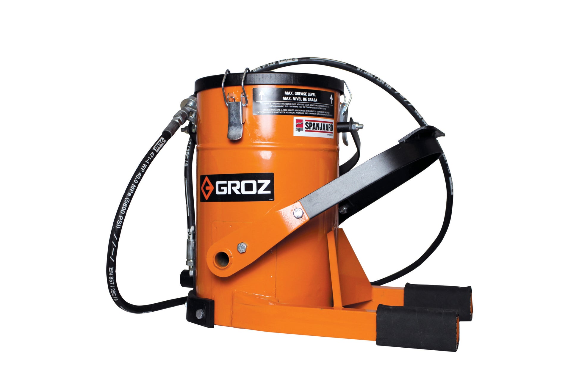 Grease Pump Groz Foot W/10Kg Bkt Fop10A