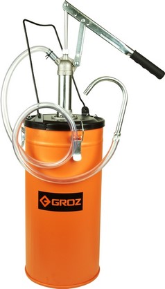 Pump Groz Oil Lube Despenser Bucket
