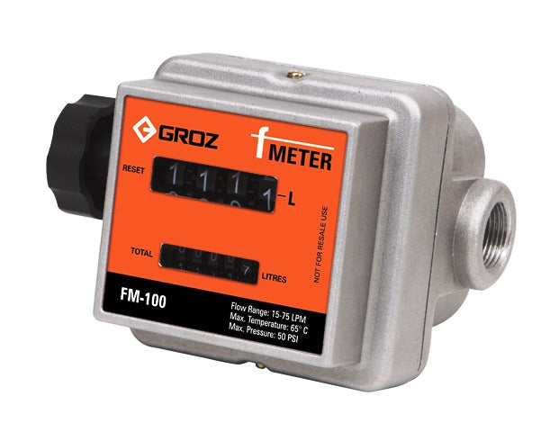Meter Groz Mechanical 3/4" Ntp(F)Thread
