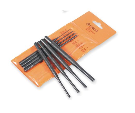 Punch Groz Pin Set L/S 1.5-8Mm Ppr/8Sm