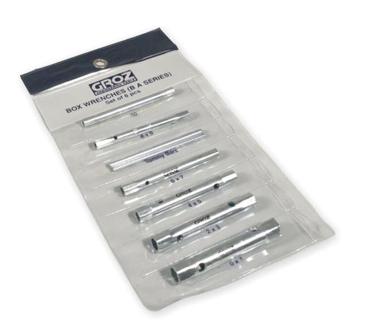 Spanner Groz Tube Set 0-10Ba Bw/A/01-10