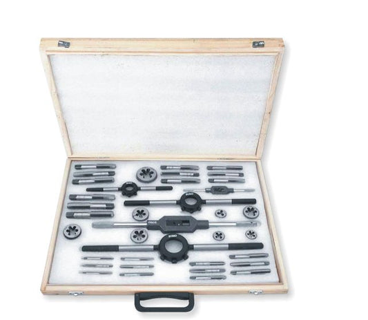 Groz Tap & Die Set Carbon Steel 6-20Mm