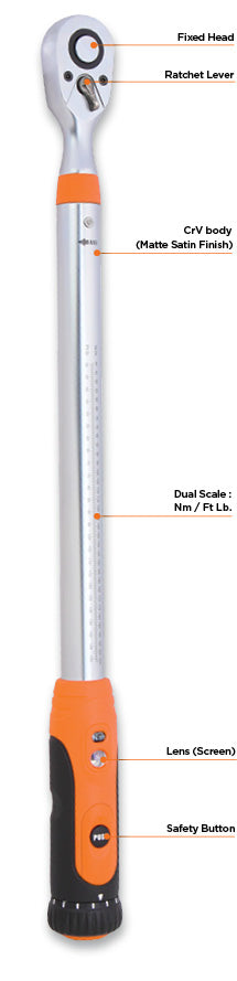 Wrench Groz Torque Aluminium 1"  750-2000Nm
