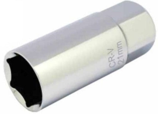 Socket Sparkplug Groz 1/2"  Dr 21Mm Crv