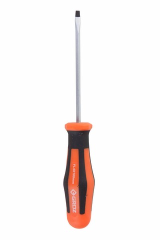Slotted Screwdriver Groz 0.8X4.0X100Mmx98Mm