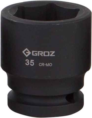 Impact Socket Hex Groz 3/4"  Dr 35Mm Crmo