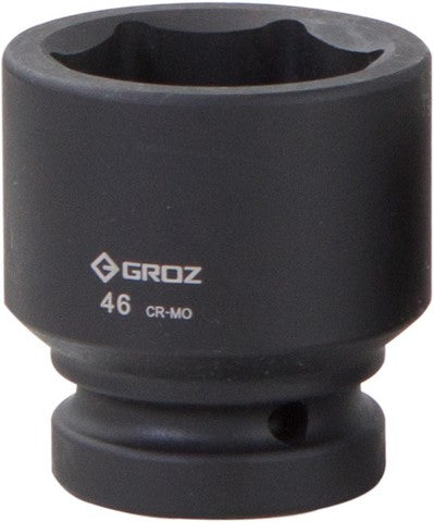 Impact Socket Hex Groz 1"  Dr 46Mm Crmo
