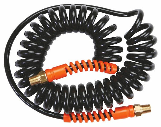 Groz Recoil Air Hose1/4" Bsp Fittings 6Mx6Mm