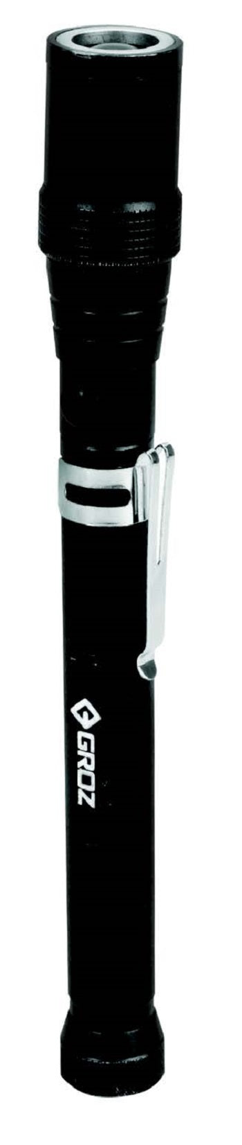 Groz Led F/Light 0.5Wtelescopic+Mag+Batt