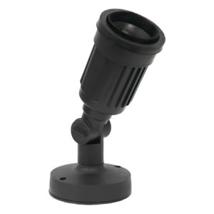 Brightstar GS004/1 Black IP54 Polypropylene Garden Spot Light with Swivel Arm