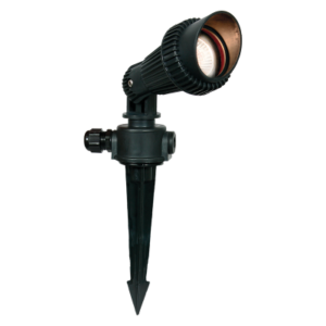 Brightstar GS008 Black 35W GU10 Spike Garden Light (IP64)