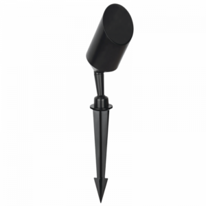 Brightstar GS013 Black IP65 Garden Spot Light with Swivel Arm and Spike (GU10 Lampholder)