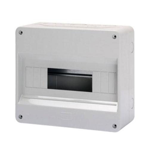 Gewiss Grey Surface Distribution Board No Door 1X12M