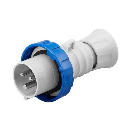 Gewiss Industrial Plug 2P+E 230V 16A Ip67 6H