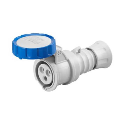 Gewiss Straight Connector 16A 2P+E 230V Ip67 6H