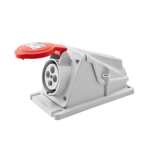 Gewiss Surface Mounting Socket-Outlet 32A 3P+E 400V 90D Ip44 6H