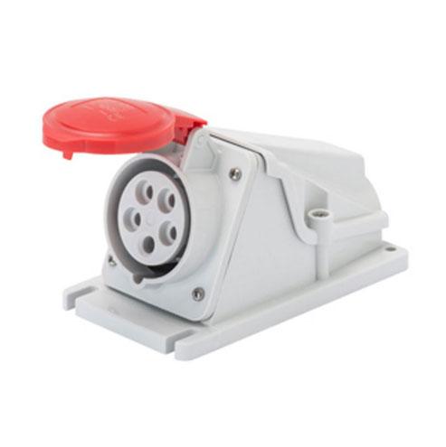 Gewiss Surface Mounting Socket-Outlet 32A 3P+N+E 400V 90D Ip44 6H