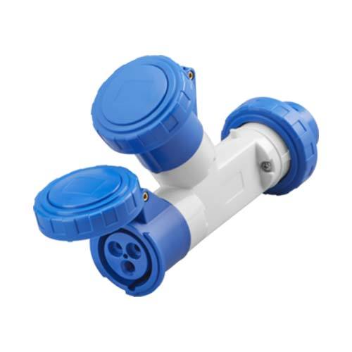 Gewiss Watertight Socket 2-Outlet 16A 2P+E 230V Ip67