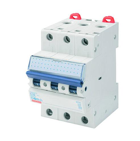 Gewiss Din Mini Circuit Breakers 3P 6A C 4.5/6Ka 3M