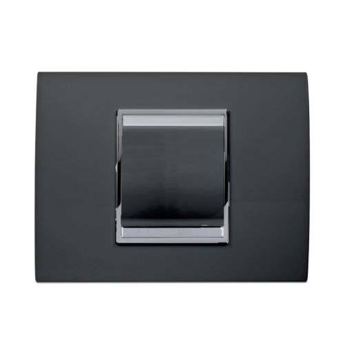 Gewiss Chorus Lux 1 Lever Light Switch - Toner Black