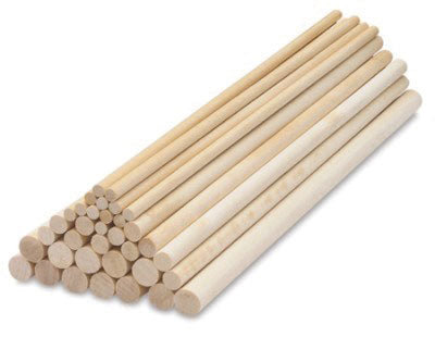Dowel Stick Malay Hardwood 915Mm X  3Mm
