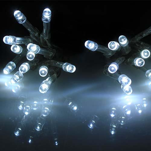 25 White Led Fairy Lights