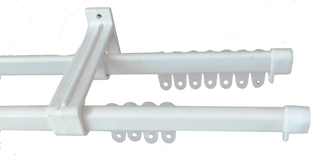 Curtain Rail Complete Double 1.5Mt