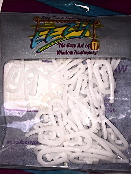 Curtain Hooks Acetyl R6  Per Pack 50