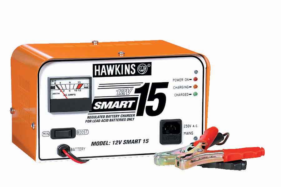 Battery Hawkins Smart15 Charger 12V 10A