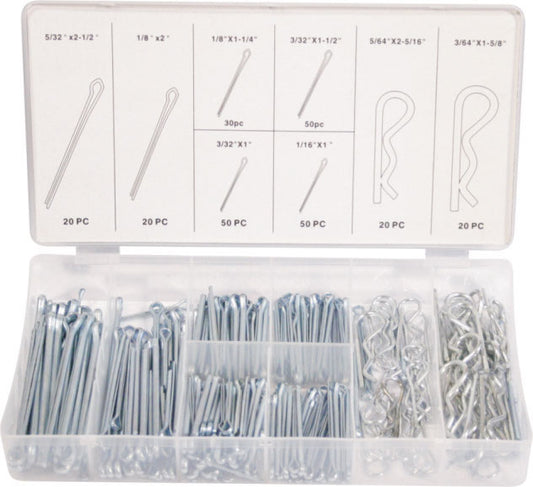 Assort Mts Split Pin 260Pc
