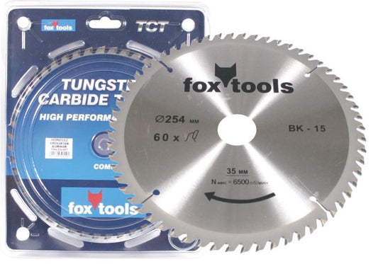Blade Fox Circular Saw S/Pro Tct 254X30X40T