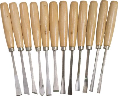 Chisel Mts Carving Set W/H 12Pcs