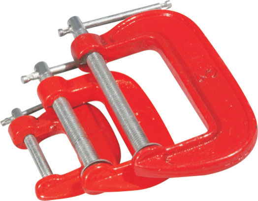 Clamp Mts " C"  Set 25/50/75Mm 3Pc