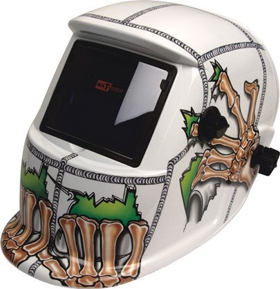 Helmet Matweld Auto Dark W/Grind White