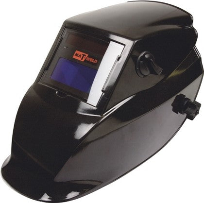 Helmet Matweld Auto Dark Adj Shiney Blk