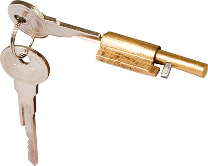 Keyhole Mts Blocker Solid Brass