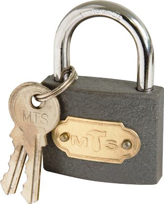 Padlock Mts Iron 32Mm D/Blister Wz366