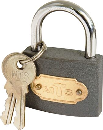 Padlock Mts Iron 38Mm D/Blister Wz367