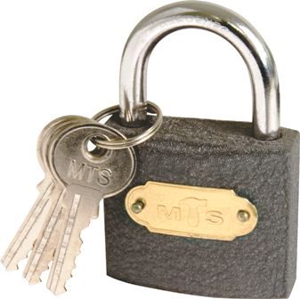 Padlock Mts Iron 50Mm D/Blister Wz368