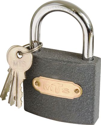 Padlock Mts Iron 63Mm D/Blister Wz369