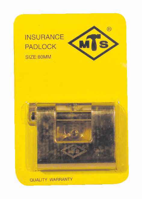 Padlock Mts Insurance Hl1089 80Mm Ss