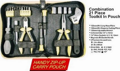 Toolkit Mts Comb In-Pouch 21Pc