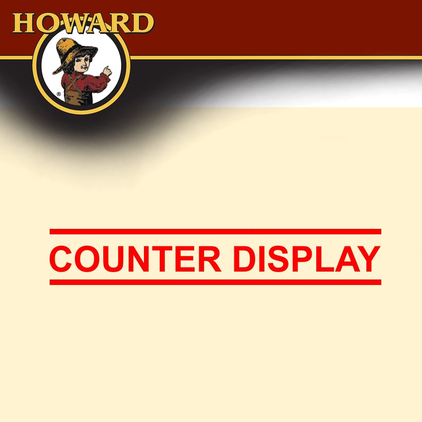 Howard Counter Display Feed-N-Wax & Orange Oil 12 X Each 237 Ml